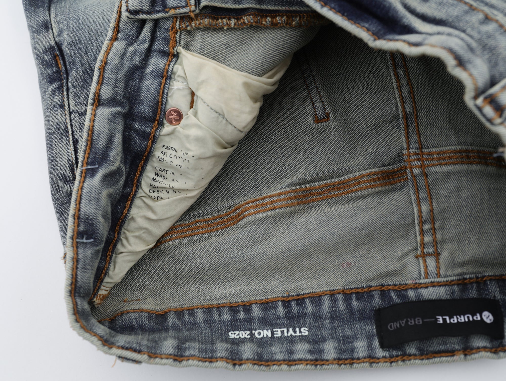 P505 Red/White dotted Jeans