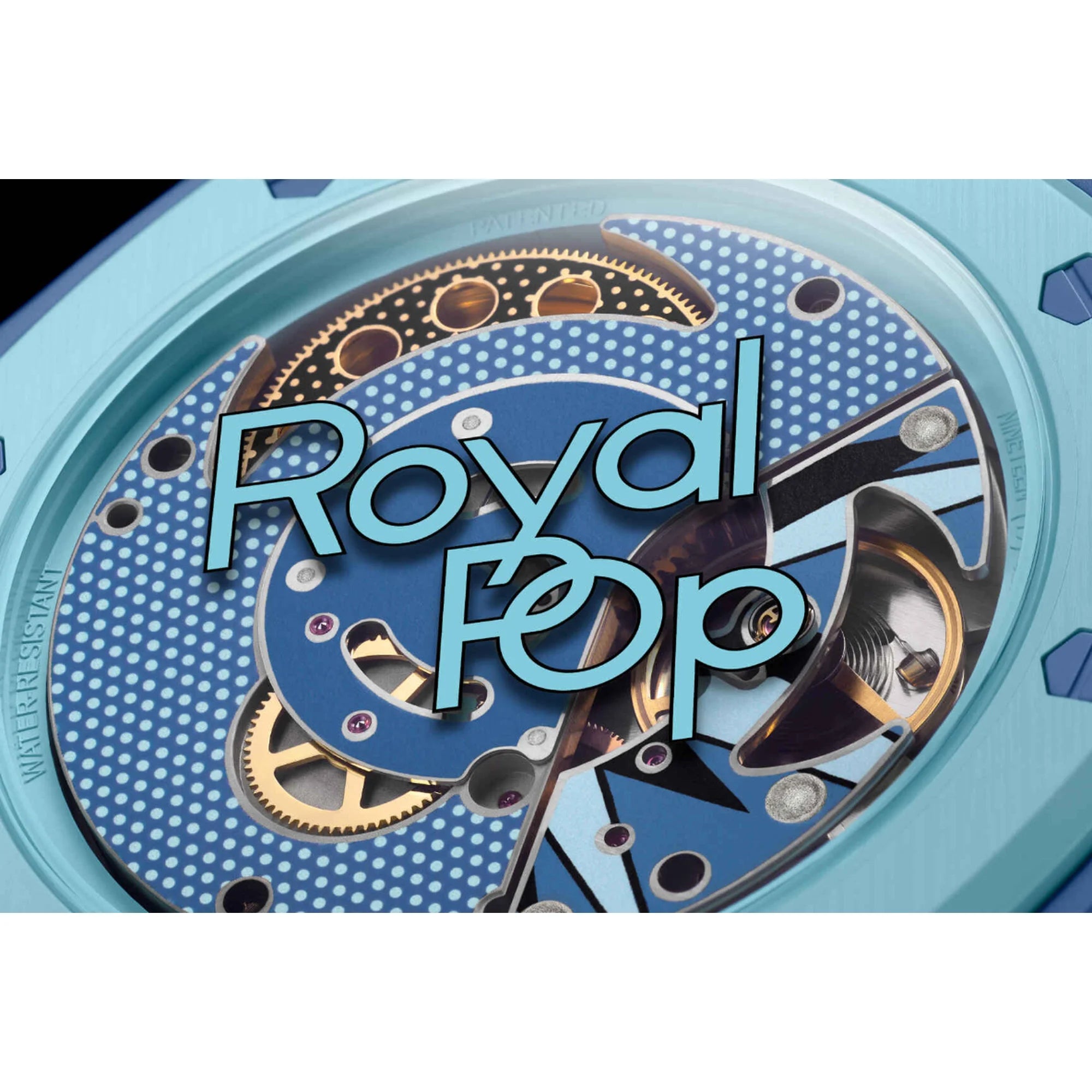 Blue Swatch X AP Royal POP