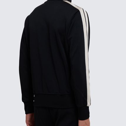 Paln Angles Track embroidered Black