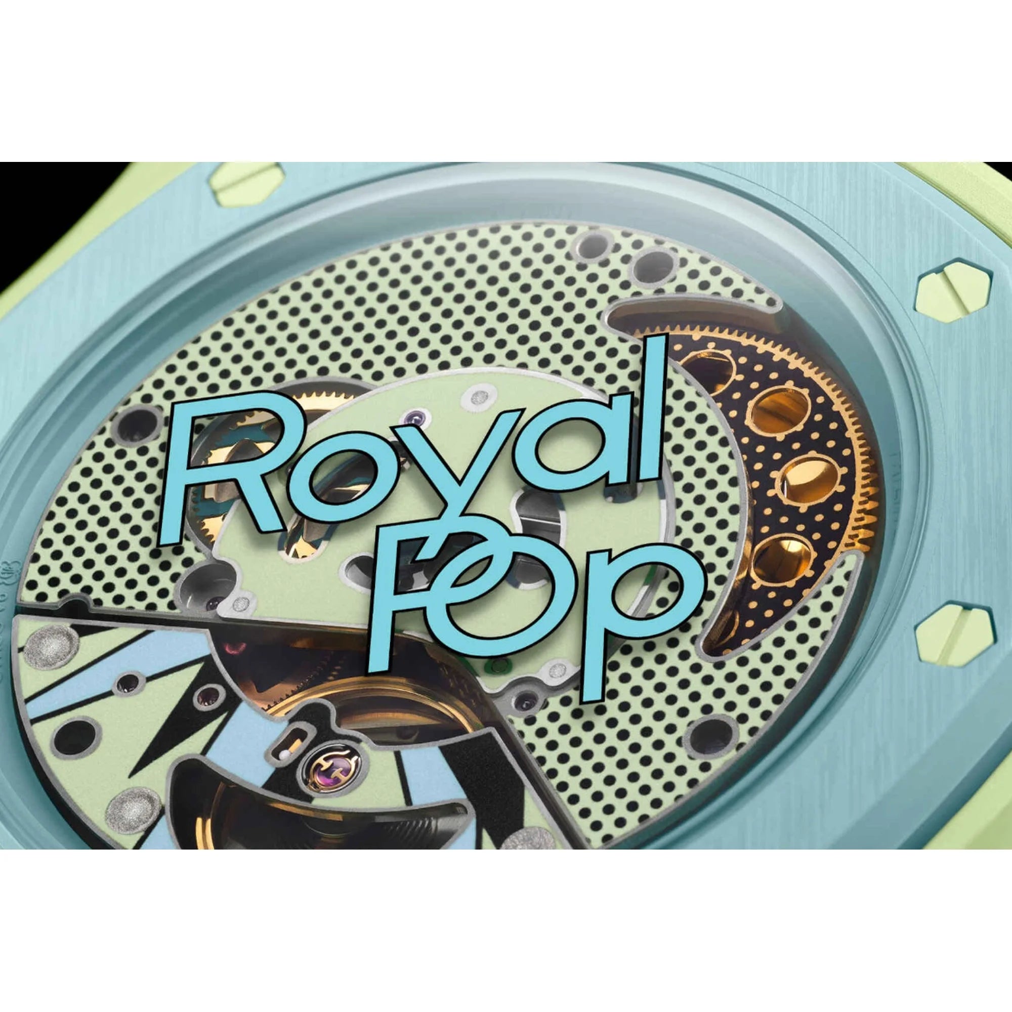 Blaue Acht Swatch X AP Royal POP