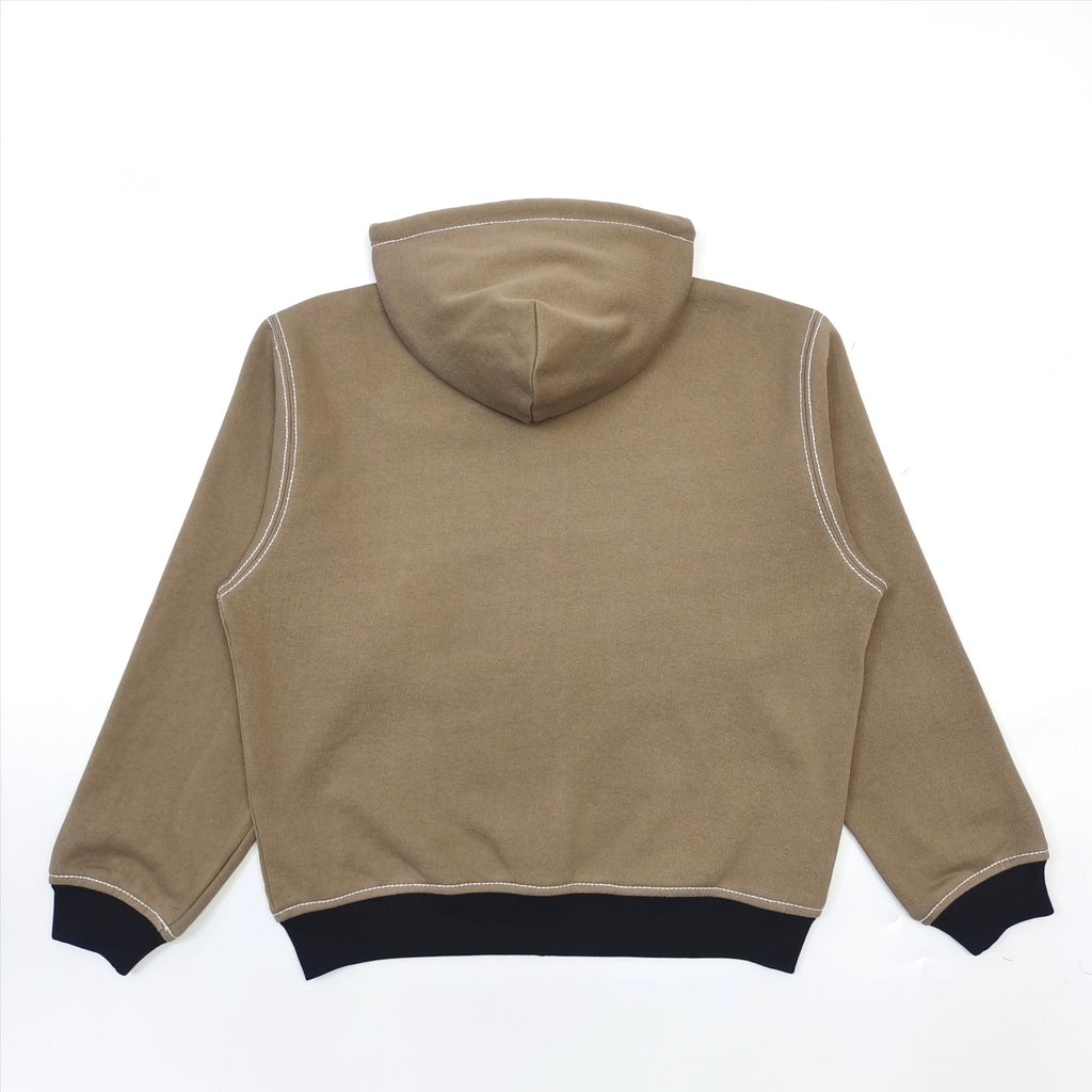 Sp5der T&F Zip Hoodie 'Brown'
