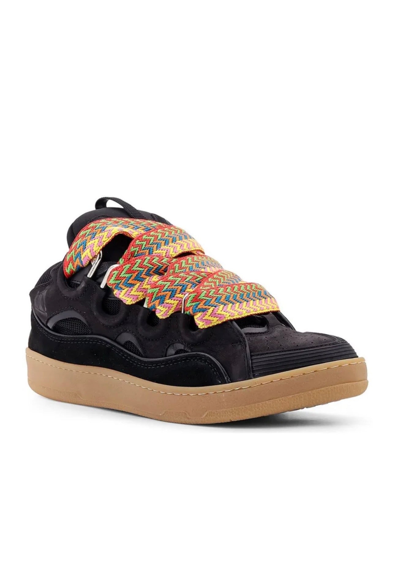Suede Black Leather - Curb Sneakers