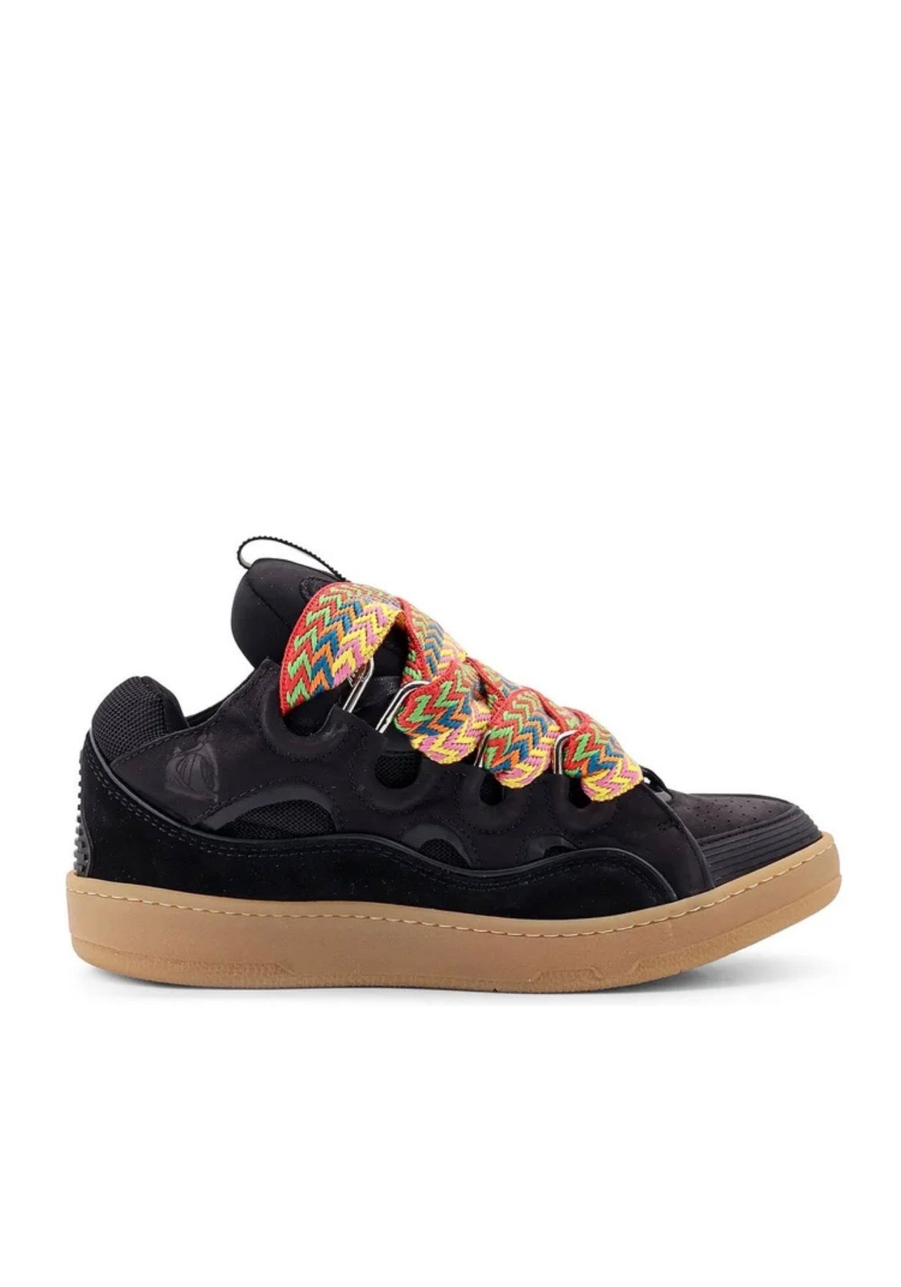 Suede Black Leather - Curb Sneakers