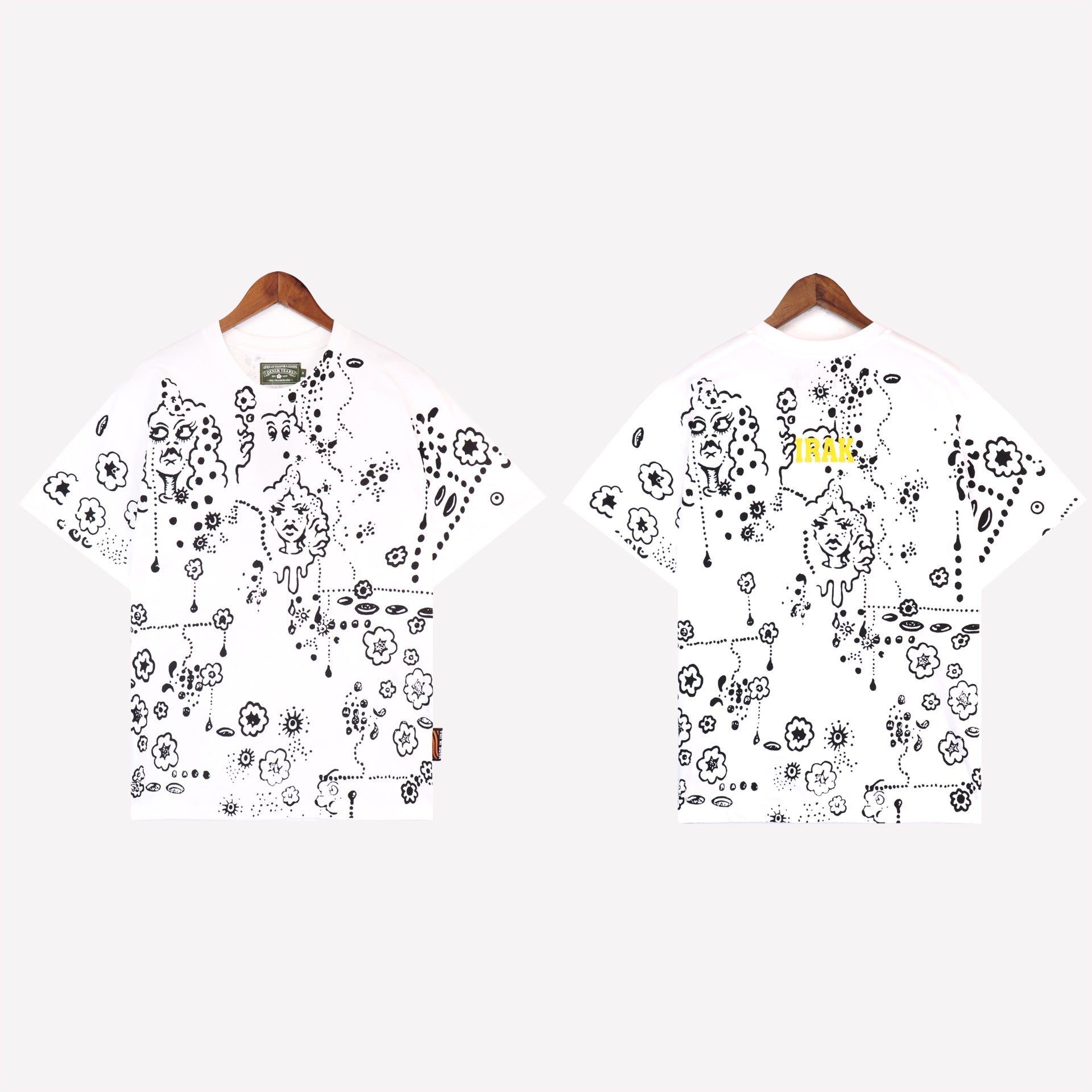 DT X 'Irak' White Tee