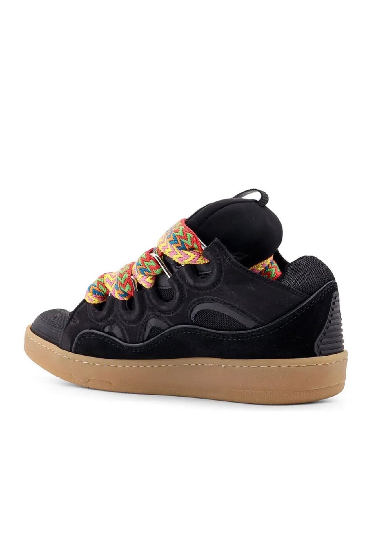 Suede Black Leather - Curb Sneakers