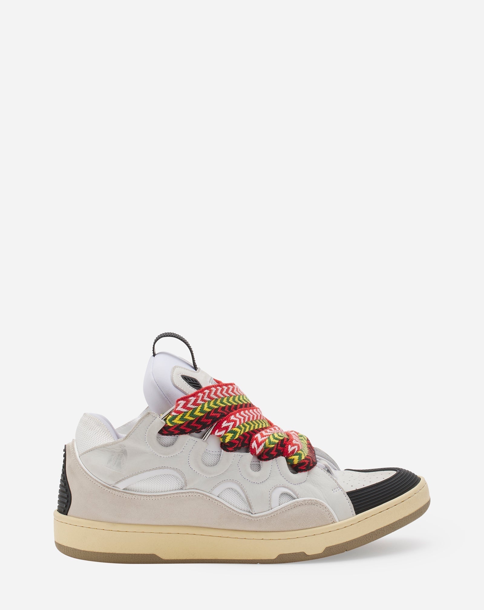 White Red/Green - Curb Sneakers