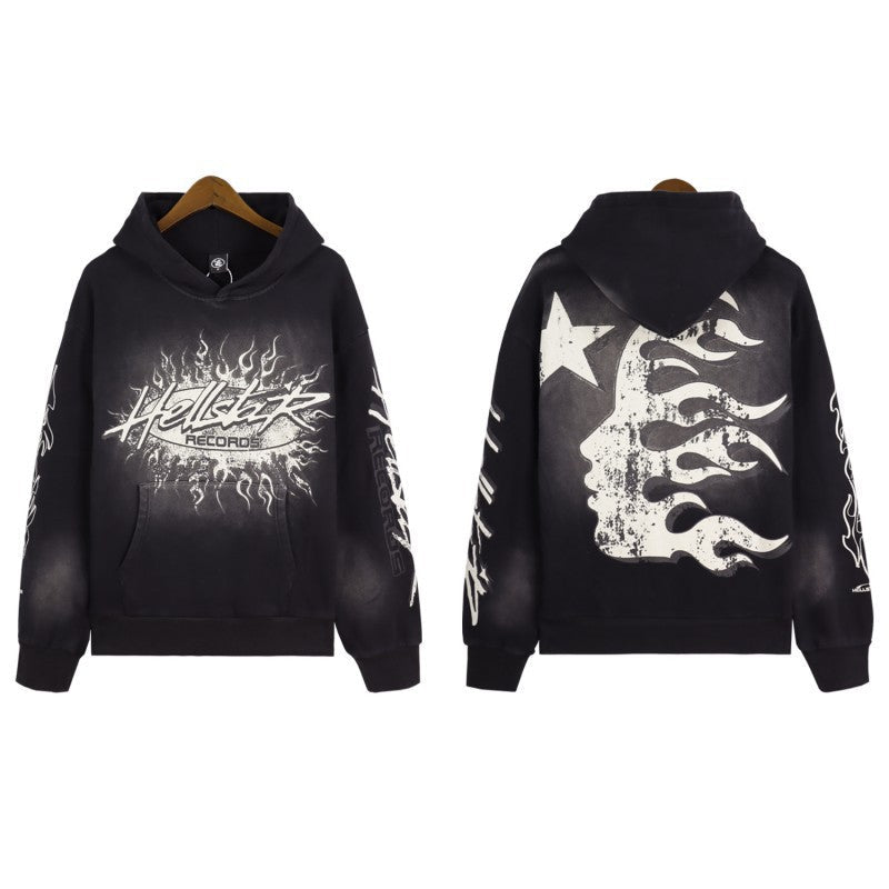 HSTAR 'Shock Logoed' Black Hoodie