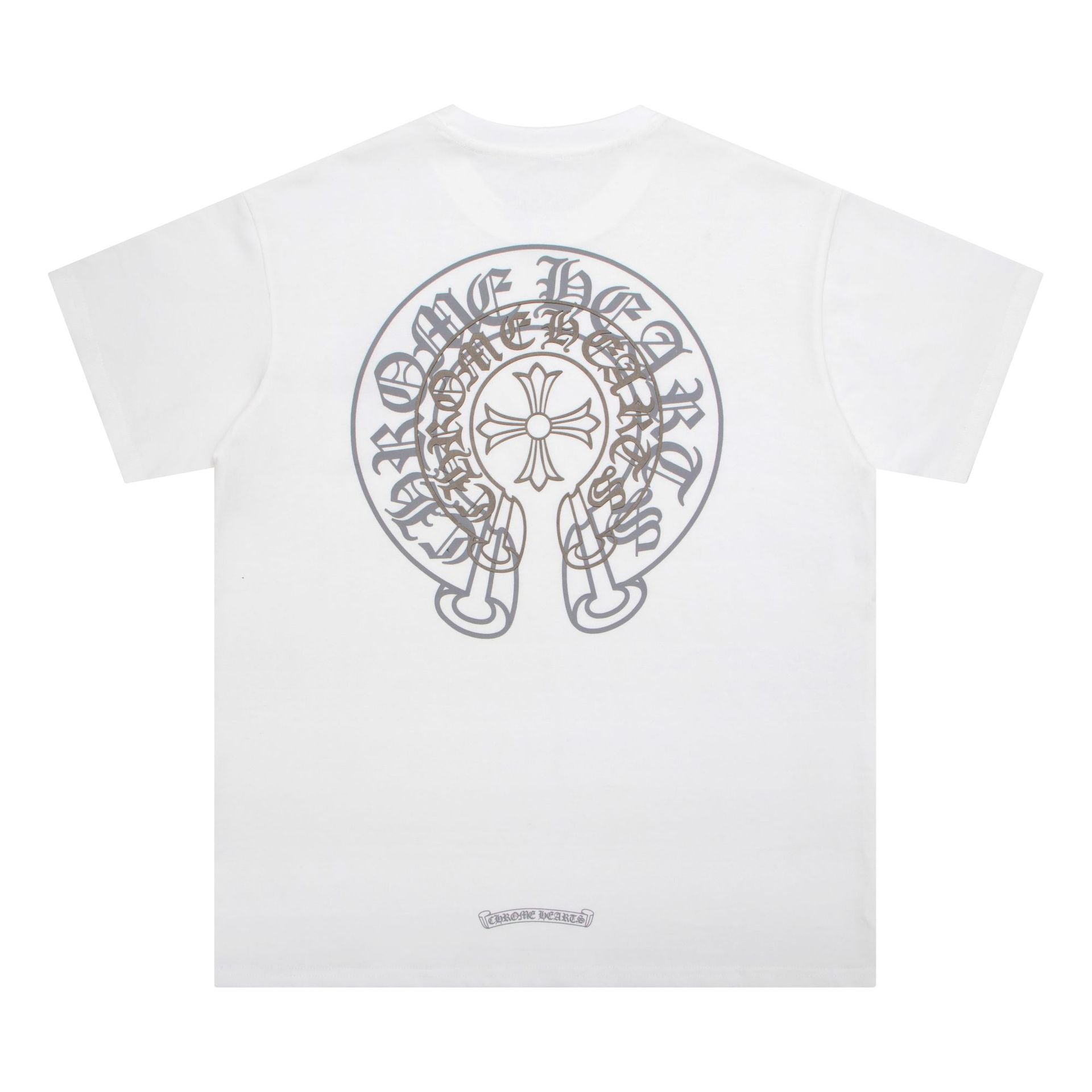 CH Double 'Horseshoe' White & Gold