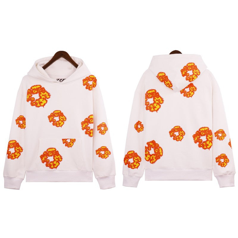 DT 'Offset Wreath White' Hoodie