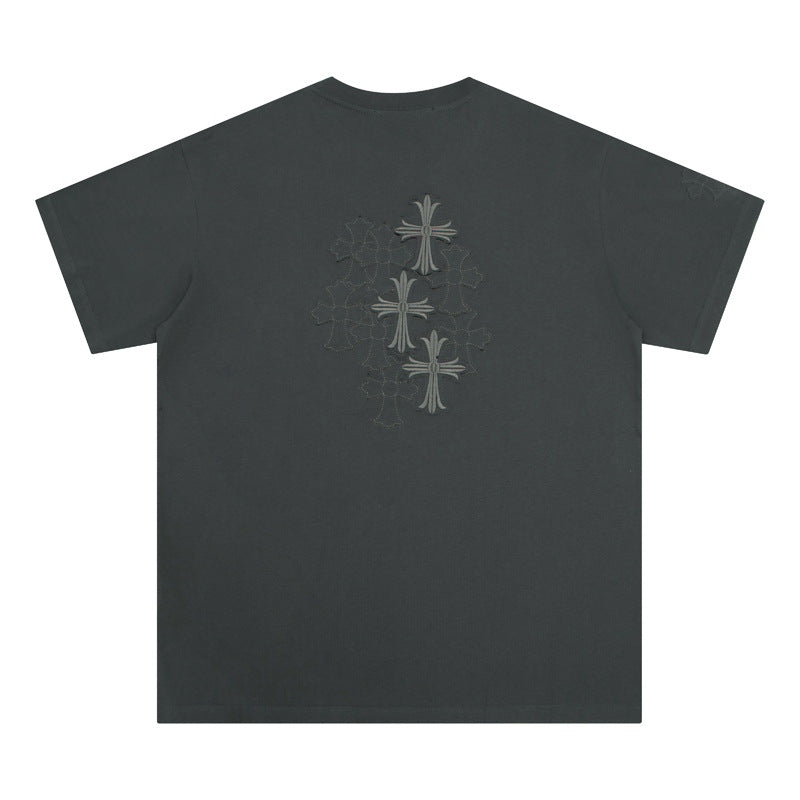 CH Patch Crosses Grey