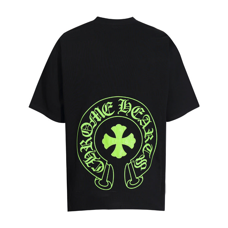 CH Black/Neon Green Horseshoe Cross
