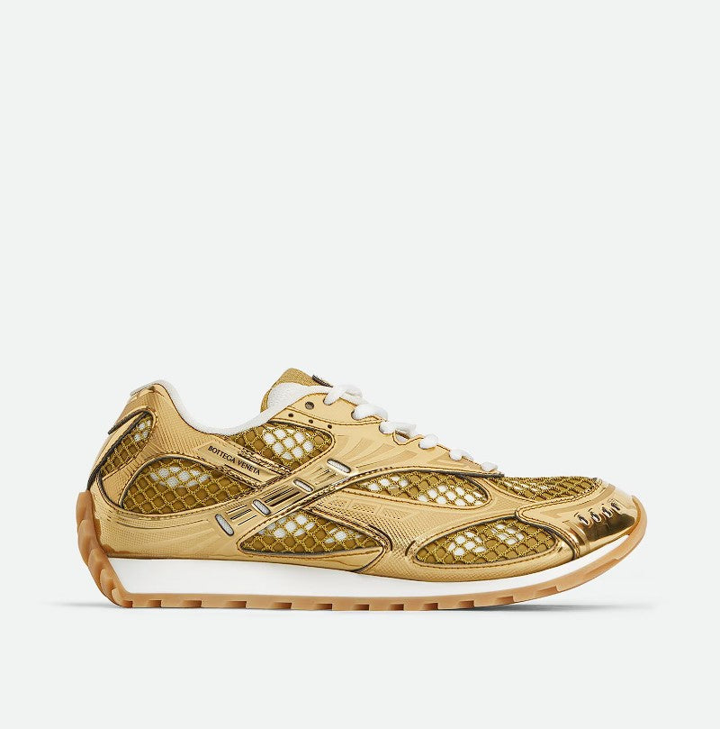 Bottega Orbit Gold Shoes