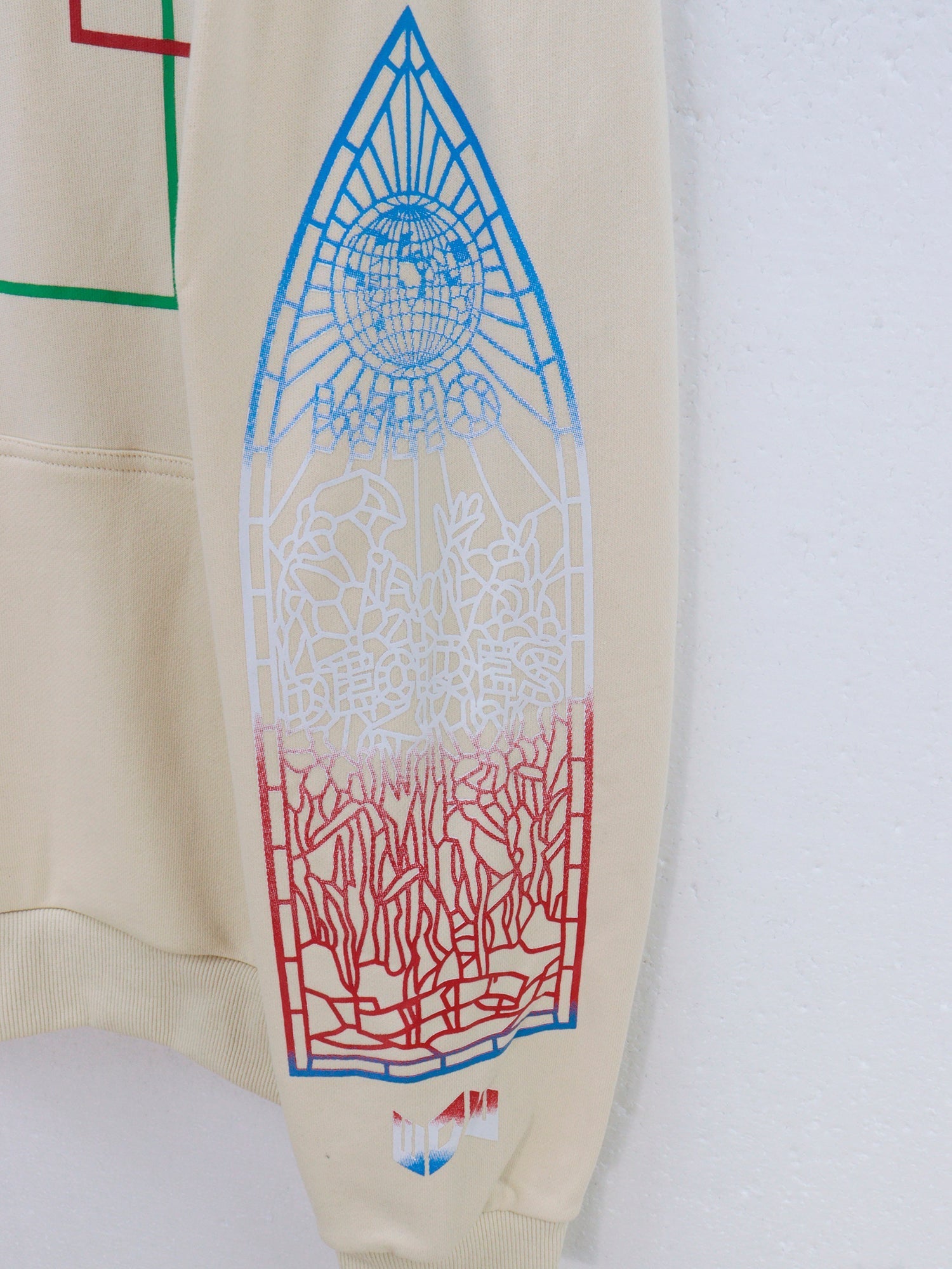 Ivory Intertwined Windows Hoodie