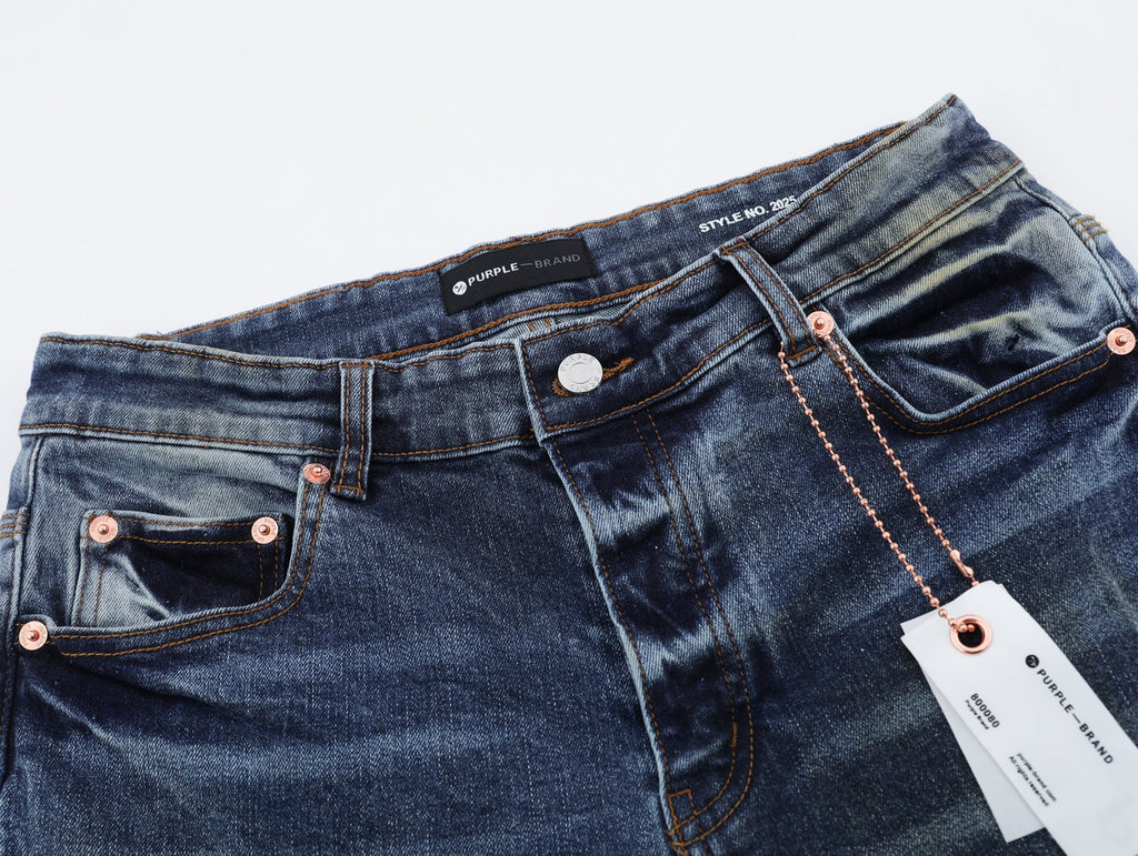 P503 Blue Painted Jeans