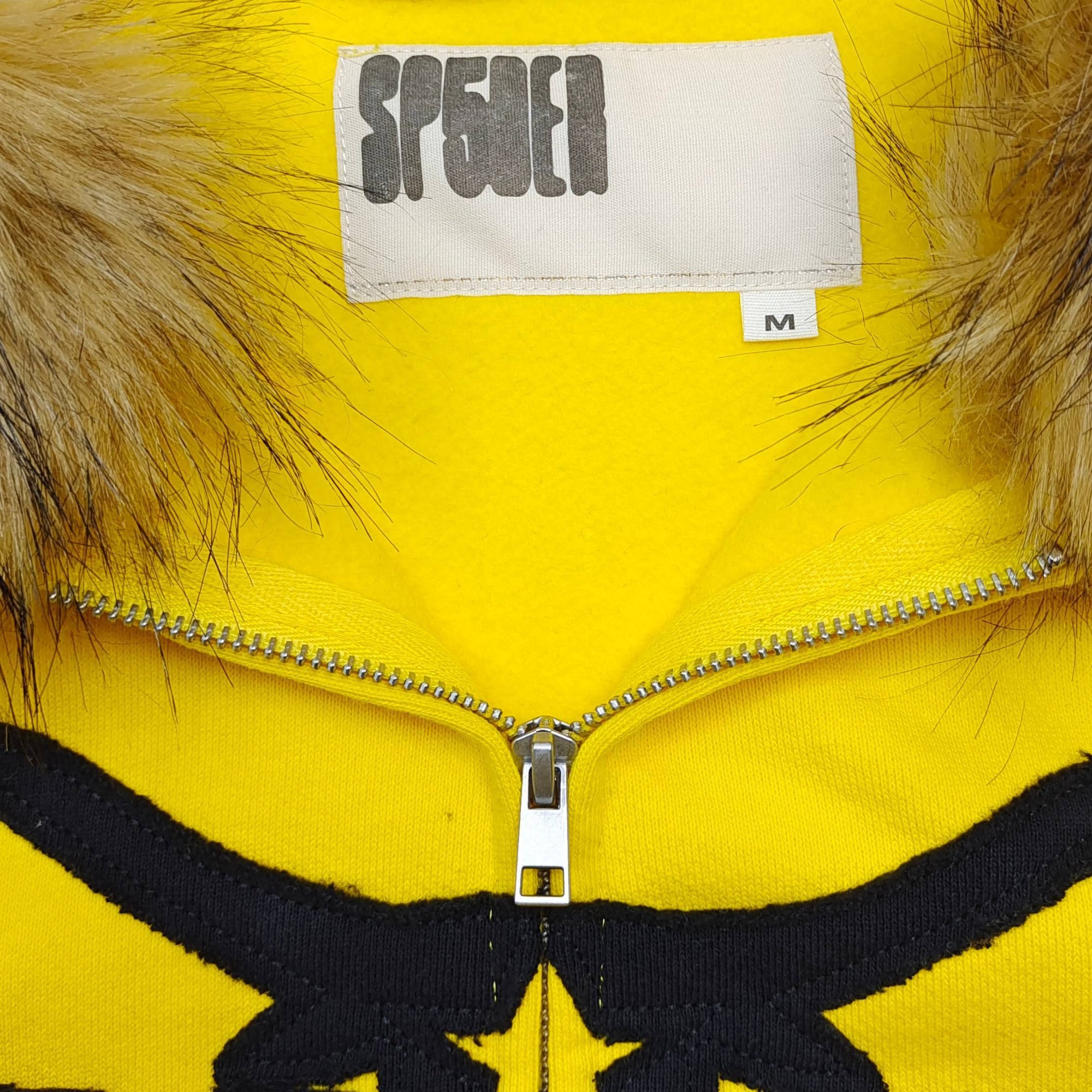 Sp5der Garibaldi Zip Up Yellow