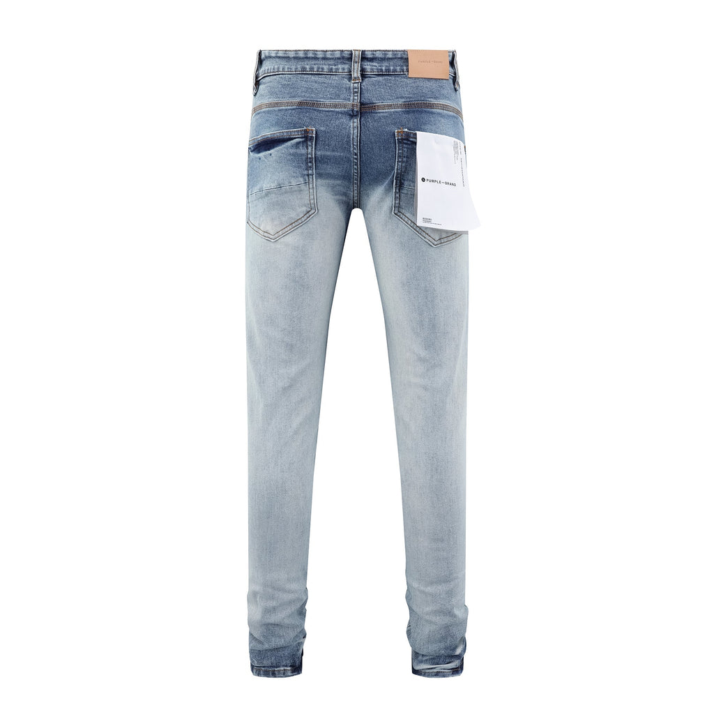 P130 Ripped Light Blue Jeans