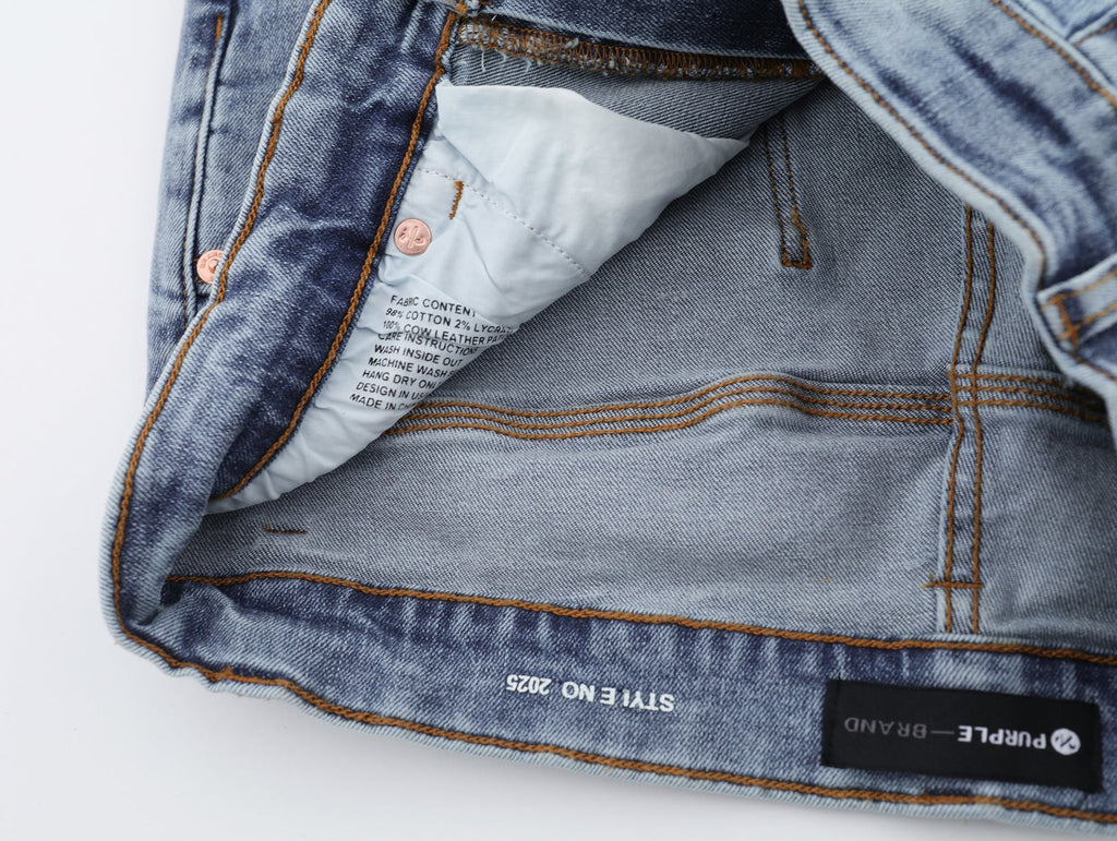 P128 Splattered Paint Jeans