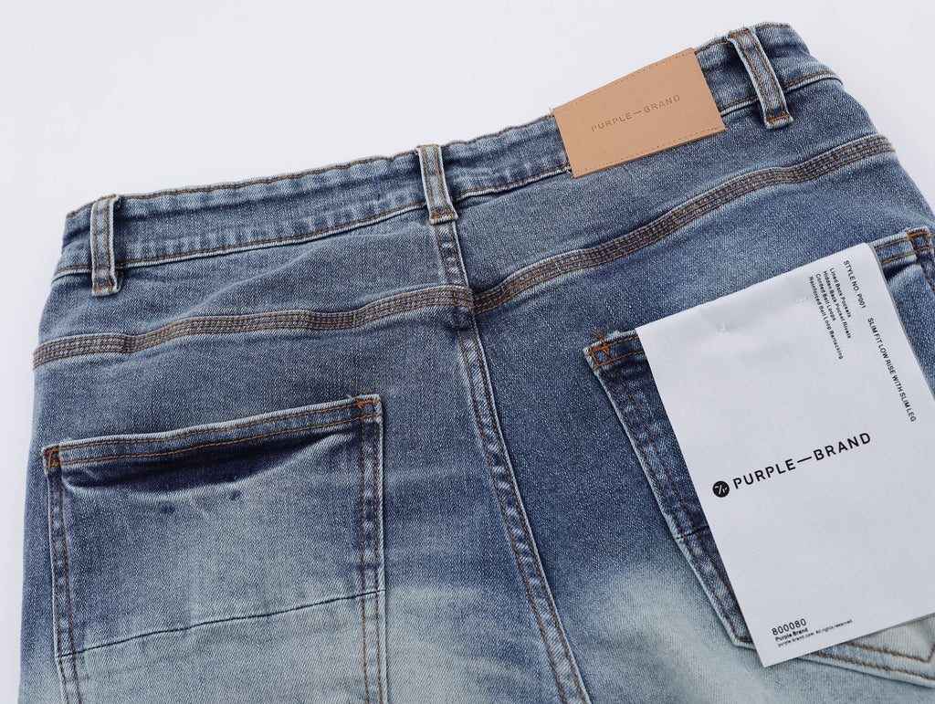 P130 Ripped Light Blue Jeans
