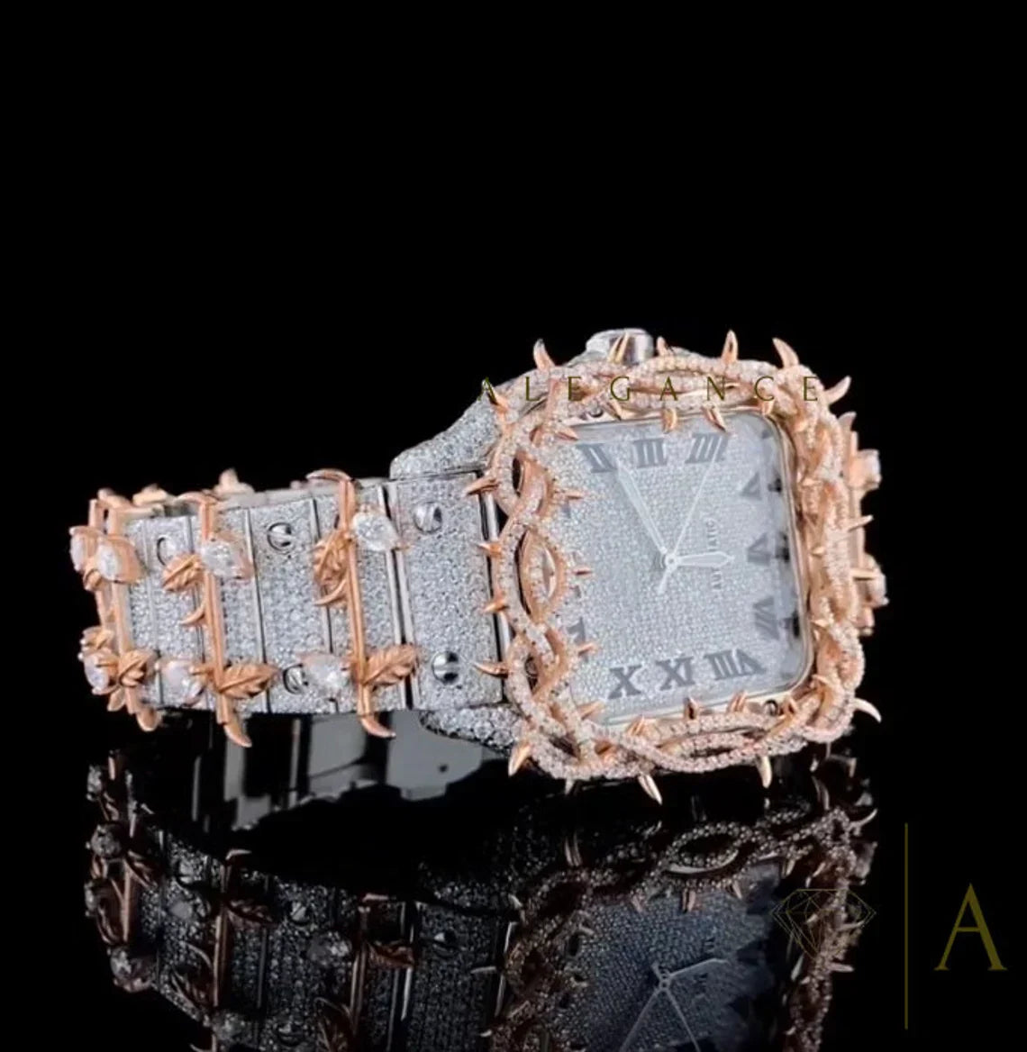 Jesus Crown Moissanite Cart!3r
